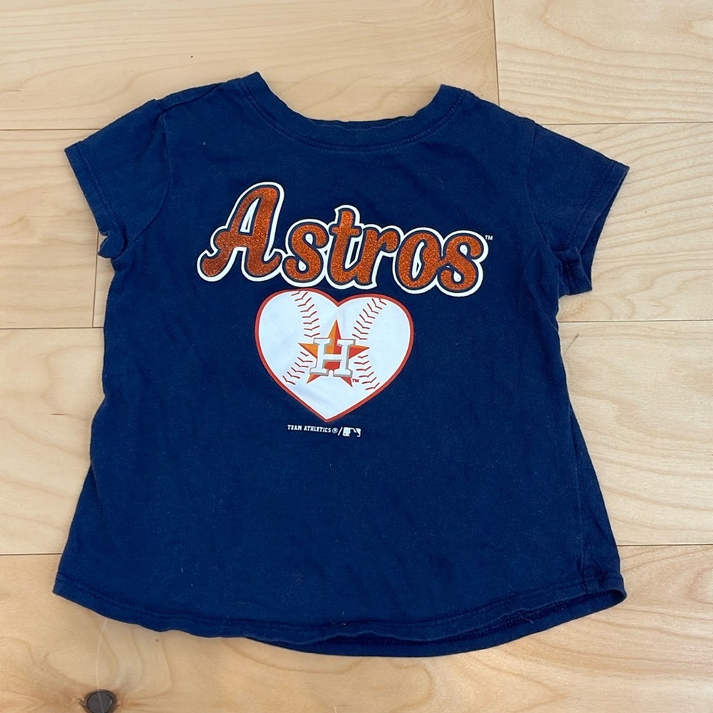 MLB Houston Astros Toddler T-shirt Size 2T